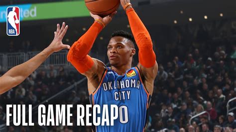 Oklahoma city thunder milwaukee bucks live score (and video online live stream*) starts on 15 feb 2021 here on sofascore livescore you can find all oklahoma city thunder vs milwaukee bucks. THUNDER vs BUCKS | Russell Westbrook Continues To Make ...