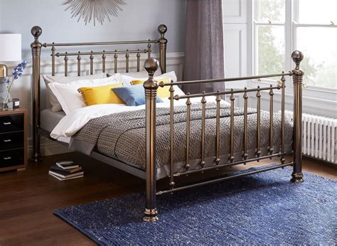 Metal, wooden and fabric bed frames at argos. Hugo Nickel Metal Bed Frame | Dreams | Metal beds, Bed ...