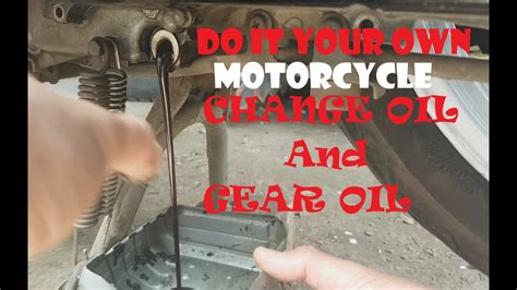 Does the oil degrade over time or does it take ammounts of heat to do that over time? D.I.Y. Step by Step Process How to Change Motorcycle Oil ...