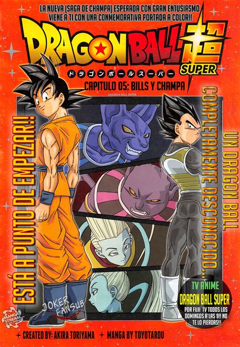 Dragon ball super will follow the aftermath of goku's fierce battle with majin buu, as he attempts to maintain earth's fragile peace. THE LOST CANVAS: Dragon Ball Super Manga Cap 05