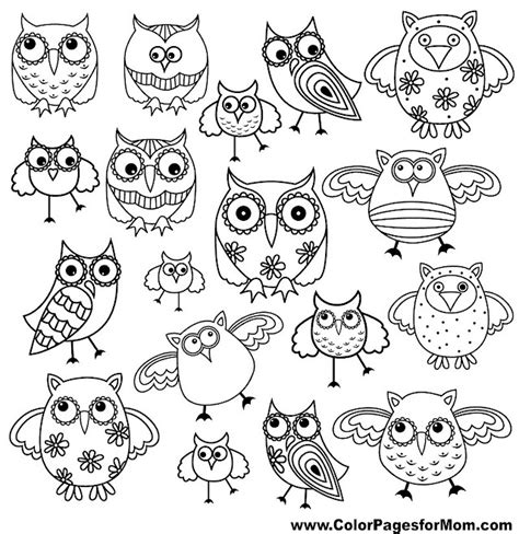 I found some really sweet ideas on amazon!! Owl Coloring Page 1