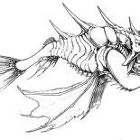 Click on any monsters picture above to start coloring. Little Monster Fish Coloring Pages : Color Luna