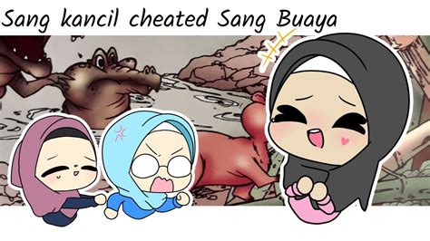 Pada zaman dahulu sang kancil mengira buaya (menghitung buaya). Sang Kancil cheated Sang Buaya | Storybook Dub ? - YouTube