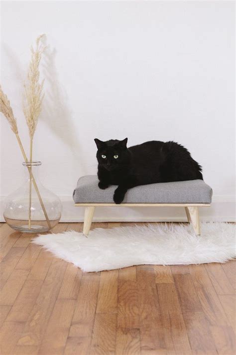 Choose matching daybed bedding sets that cover all the little details. Even Finicky Felines Will Love This DIY Mini Modern Daybed ...