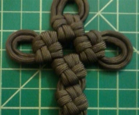 Paracord knots are used in many different areas: Paracord Cross-Knot Cross : 12 Steps - Instructables