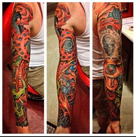 Maybe you would like to learn more about one of these? Bio tattoo | Biomechanical tattoo, Tattoos, Bio tattoos