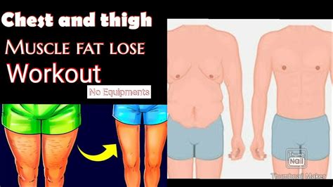 Starting with the rhomboid muscle divided into major and minor and. Chest and thigh muscles fat lose Workouts ( No Equipments ...