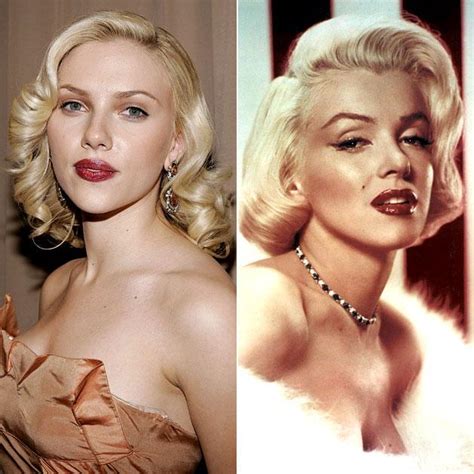 A combination of scarlett johanson and marilyn monroe. Mi semana con marilyn - Paperblog