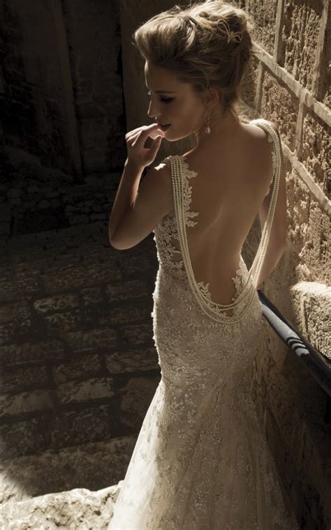 Beach gowns with beautiful backless. The 13 Steamiest Backless Wedding Dresses and Gowns Not to ...