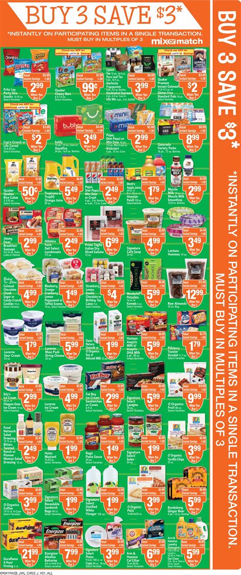 Download and register to start saving now! Jewel Osco Current weekly ad 09/04 - 09/10/2019 [4 ...