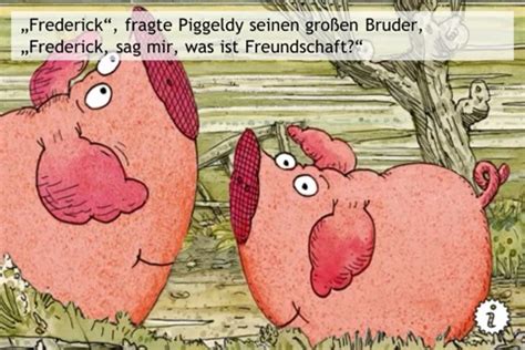 Er läuft an einem kalten, langen wintertag hinter frederick her und wartet geduldig auf. Lesevergnügen für die Kleinsten: Piggeldy & Frederick im ...