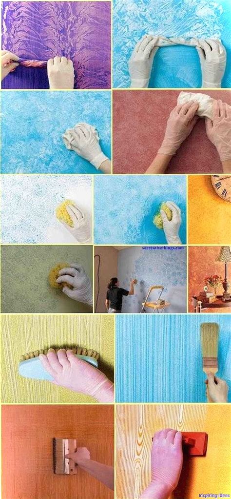 The effect of this plaster relief technique, when used over an entire wall or room, can be visually stunning. 03 Gorgeous Wall Painting Ideas that so Artsy | Diy wall painting, Wall painting techniques ...