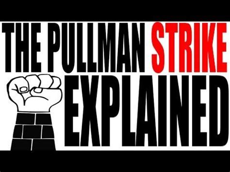 You'll need access to an email account for verification. The Pullman Strike of 1894 Explained: US History Review ...