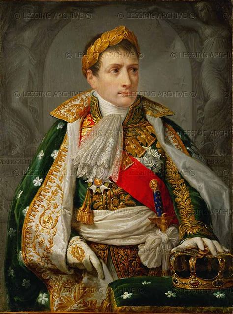 Napoleon was born on the 15th of august, 1769, in french occupied corsica. Napoleon (1769-1821) as King of Italy (1805). Oil on ...