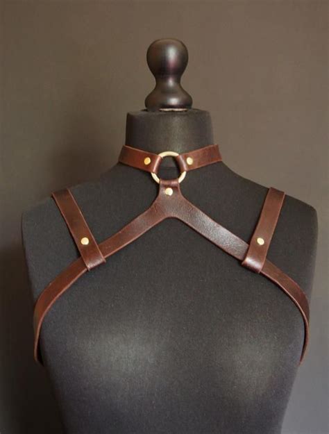 Created by handful89a community for 4 years. Altar, Modular Leather Harness Genuine leather harness leather body harness for her bridal body ...