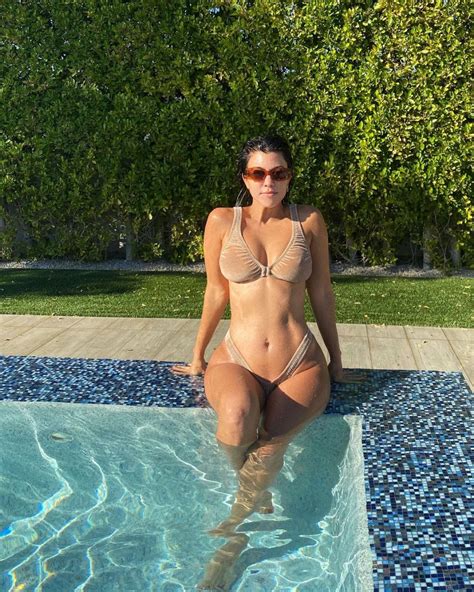 Mommy you really are the most magical and incredible person!! Khloé Kardashian In Bikini At A Pool - Instagram Photos