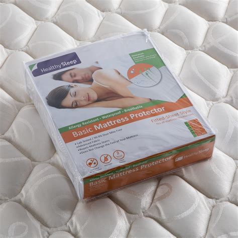 The mission of natural mattress matters is to refresh your life. Healthy Sleep Basic Queen Mattress Protector | Mattress ...