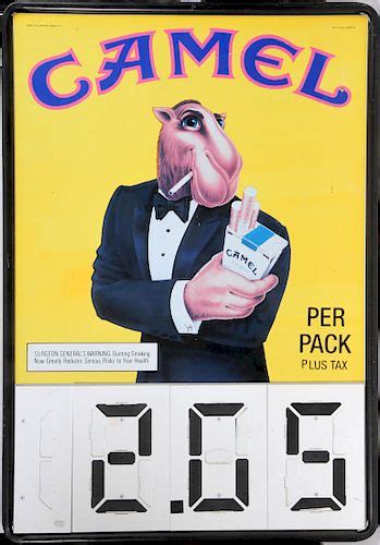 Buy camel collectable cigarette cases and get the best deals at the lowest prices on ebay! JOE CAMEL TIN MARKET CIGARETTE SIGN sold at auction on ...