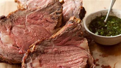 Place the standing rib roast upright onto a half sheet pan fitted with a rack. Alton Brown Prime Rib : slow roasted prime rib recipe alton brown : This account has been ...