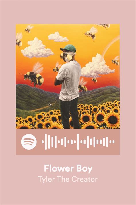 flower boy - tyler the creator | Flower boy tyler the creator, Tyler the creator, Album cover poster