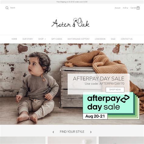 Get the products you want, when you need them. Afterpay Day Sale - Extra 30% off Storewide @ Aster & Oak ...