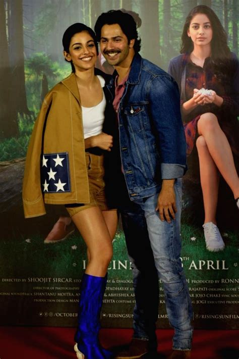 According to our records, she has no children. Trailer launch of film "October" - Varun Dhawan and Banita ...