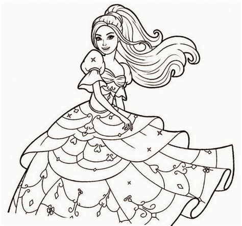 Simply do online coloring for awesome barbie doll coloring page directly from your gadget, support for ipad, android tab or using our web feature. How To Draw Cute Barbie Doll - Free Coloring Page