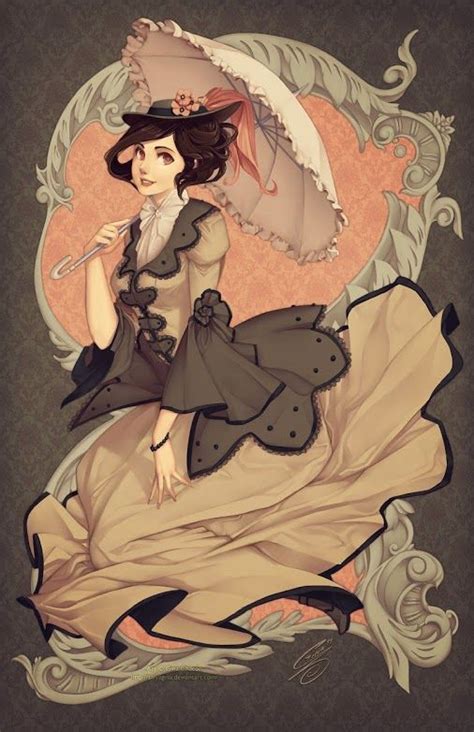 Both are quintessential victorian style homes, but victorian architecture technically refers to the era and not a specific style. Victorian girl | Character art, Character design ...