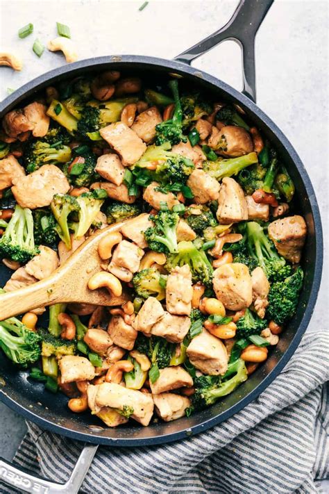 How to make chicken with broccoli. Garlic Chicken and Broccoli Cashew Stir Fry | The Recipe ...