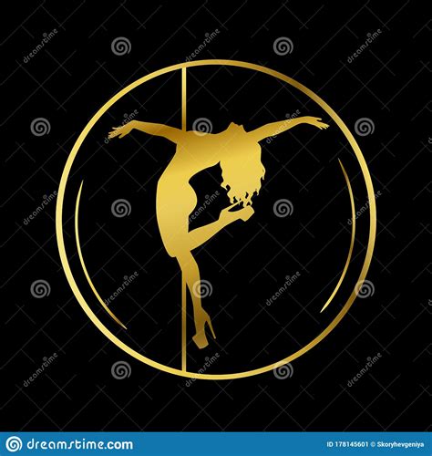 Buy golden stripper dance pole of all types on awesome deals. Gold Logo For Dance Studio, Pole Dance, Stripper Club ...