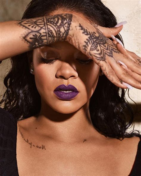 You my favorite singer, i adore you i want very what you, arrived to moscow 2017 year in summer i would come at concert to you, very soviet that with yoy all will be good! Rihanna - Fenty Beauty Mattemoiselle 2018 • CelebMafia