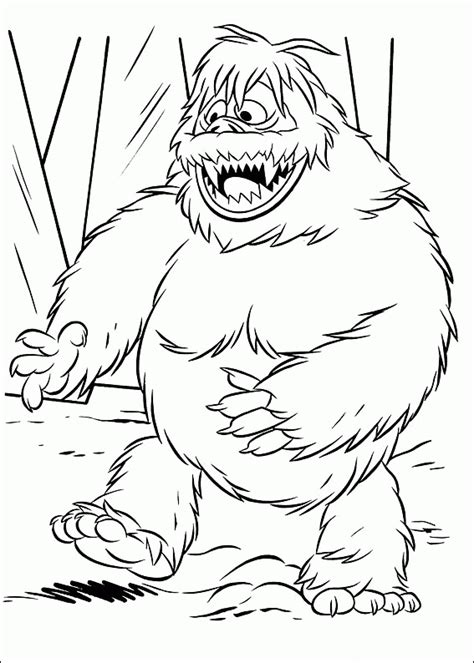 102k.) this abominable characters coloring pages for individual and noncommercial use only, the copyright belongs to their respective creatures or owners. Rudolph Coloring Pages | Monster coloring pages, Rudolph ...
