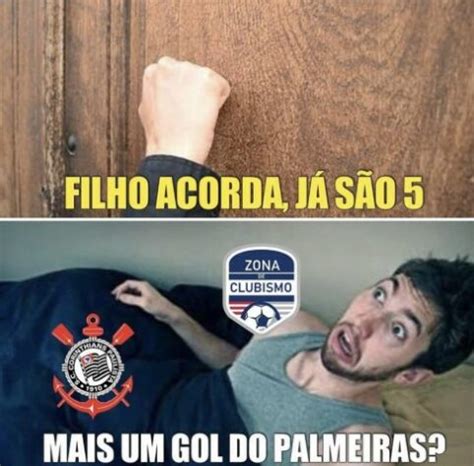Meme corinthians palmeiras 4x0 : "Deu a lógica"! Palmeirenses zoam Corinthians após goleada ...