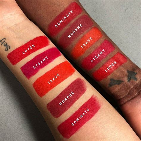 Liquid lips 4 brought to you by xxxbunker.com. Morphebrushes Mega Matte Lipsticks | Red lipstick swatches ...