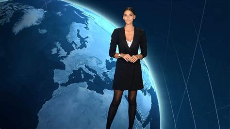 La première météo de tatiana silva, la nouvelle présentatrice tf1. Tatiana Silva Météo TF1 le 16.11.2018 - Les Caps de TomA