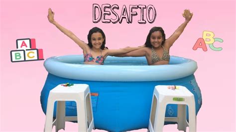 Desafio da piscina é melhor ainda. Desafio da Adedonha na Piscina - YouTube