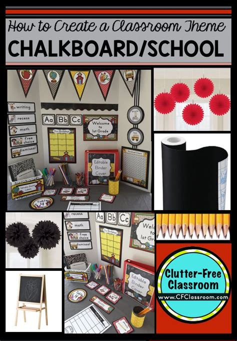 Get more diy decorating ideas here and some clever classroom organizational ideas here. Chalkboard Themed Classroom - Ideas & Printable Classroom ...