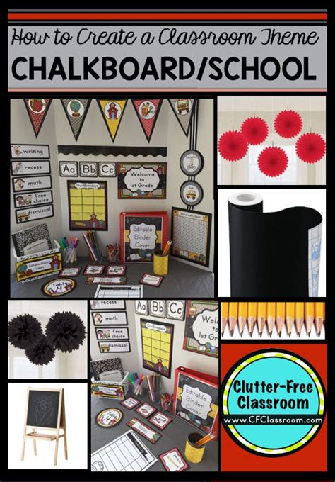 See more ideas about sports theme classroom, sports theme, classroom. Chalkboard Themed Classroom - Ideas & Printable Classroom ...