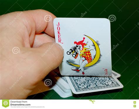 Playing cards were first invented in 9th century ad in china. The Joker In A Deck Of Cards. Stock Image - Image of bluff, your: 79398737