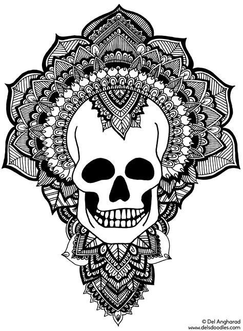 Dreamstime is the world`s largest stock photography community. skull_colouring_page_by_welshpixie-d9fd008.png (2200×3000)