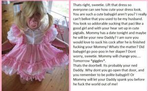 See what baby sissy (baby_sissy) has discovered on pinterest, the world's biggest collection of ideas. Caption Story for BabyBarby | Humiliation captions, Diaper ...