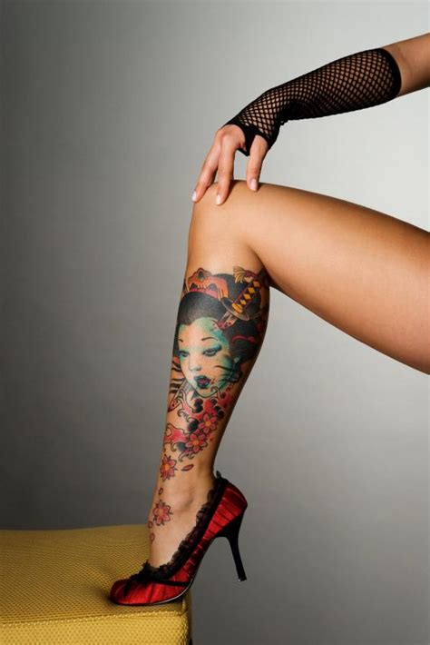 This is because people rarely look to legs. Leg Tattoos Slideshow