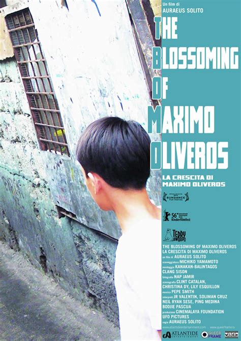 The film competed under 1st cinemalaya film festival in 2005. Ang Pagdadalaga ni Maximo Oliveros - Yaoi Italia