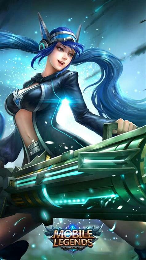 Want to discover art related to gamers_anime? Layla (Mobile Legend) | Gambar, Animasi, Desain karakter game