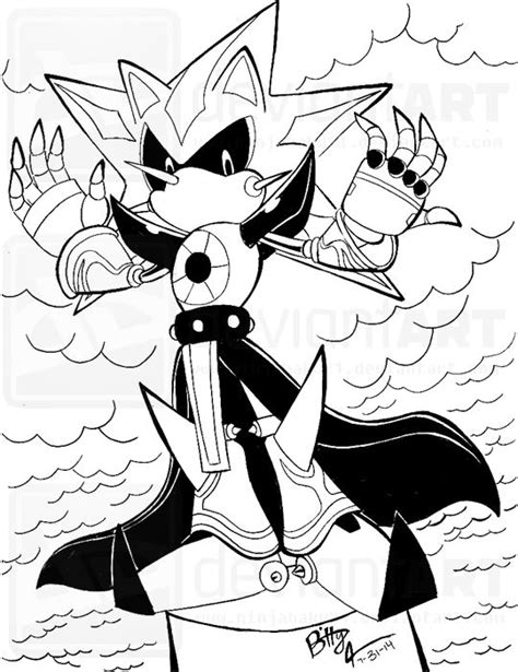 Neo metal sonic coloring pages. Neo metal sonic by NinjaHaku21 | Sonic, Sonic heroes, Metal