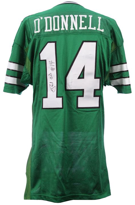 The move paid off as he. Lot Detail - 1996 Neil O'Donnell New York Jets Signed Game ...