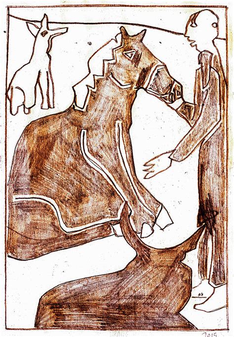 The dog, the horse and the ox all. How the Camel Got His Hump Digital and Drawings d17-1 ...