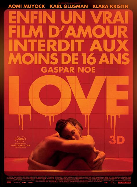 Lütfen yorum alanına sadece film hakkındaki görüşlerinizi yazmaya özen gösteriniz, eklenmesini istediğiniz filmleri sıralamayınız. Affiche du film Love - Photo 3 sur 16 - AlloCiné