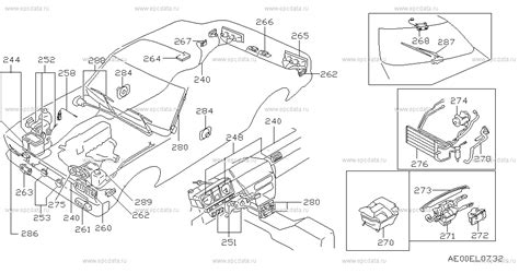 Red/yellow car stereo dimmer wire. Body electrical for 300ZX, 01.1990 - ... make period with Z32 frame - Genuine parts