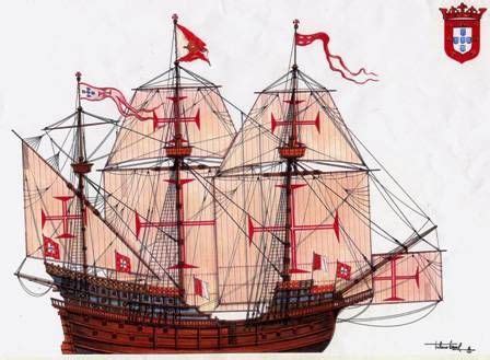 Kapal ini merupakan salah satu kapal layar terbesar dengan kapasitas angkutan paling banyak pada masanya. Flor de la Mar-Nau "Sea Flower La" - nave del siglo XVI ...
